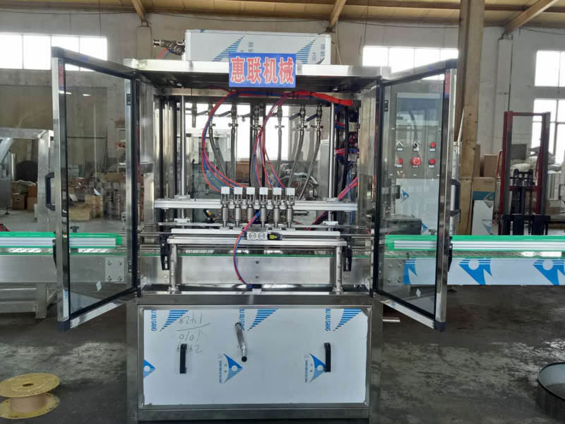 全自動(dòng)袋裝柔順劑灌裝機(jī) 全自動(dòng)袋裝柔順劑灌裝機(jī)