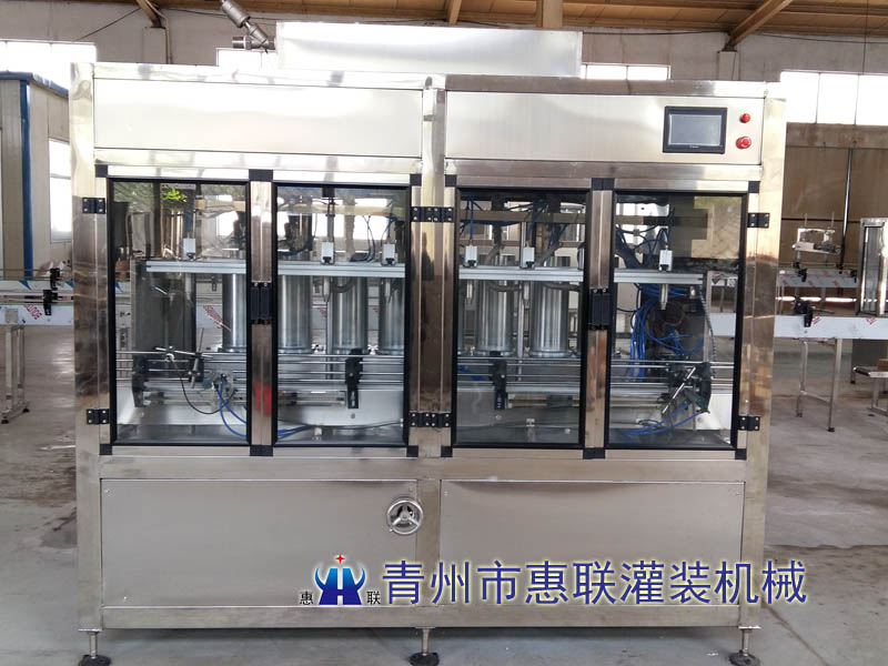 全自動活塞式洗衣液灌裝機