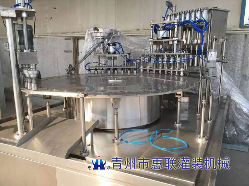 自立袋洗潔精灌裝機