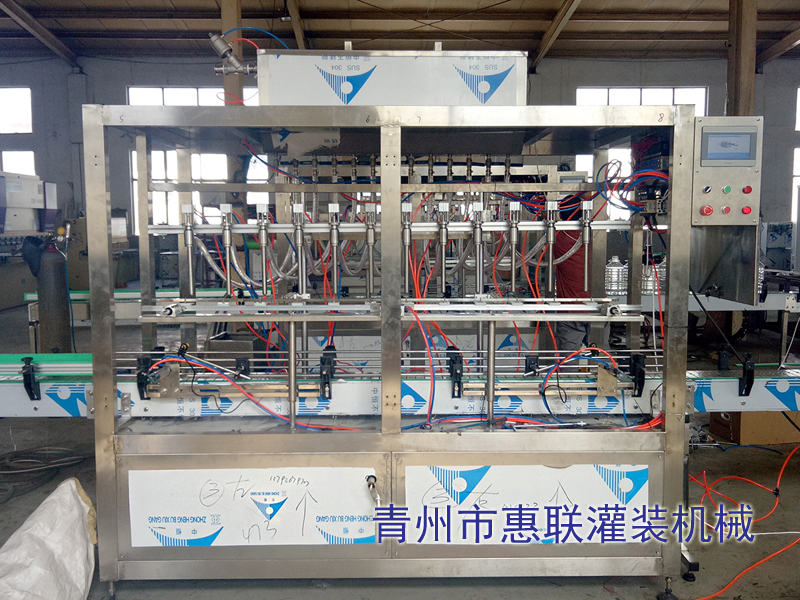 全自動12頭食用油灌裝機