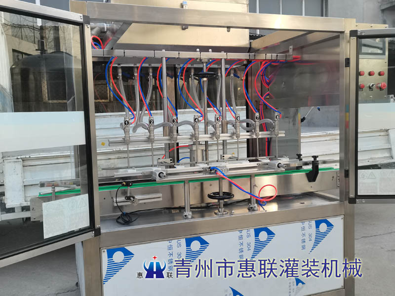 全自動八頭洗手液灌裝機