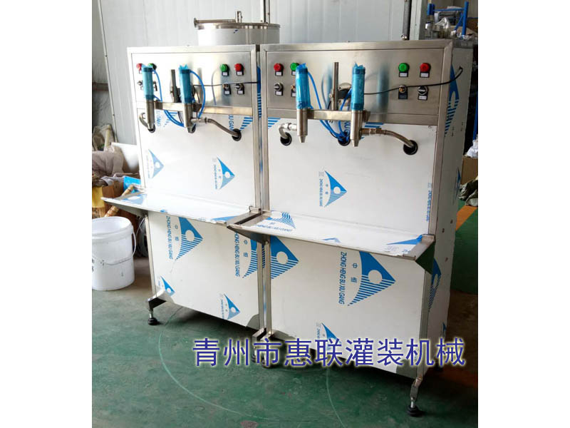 半自動活塞式洗手液灌裝機