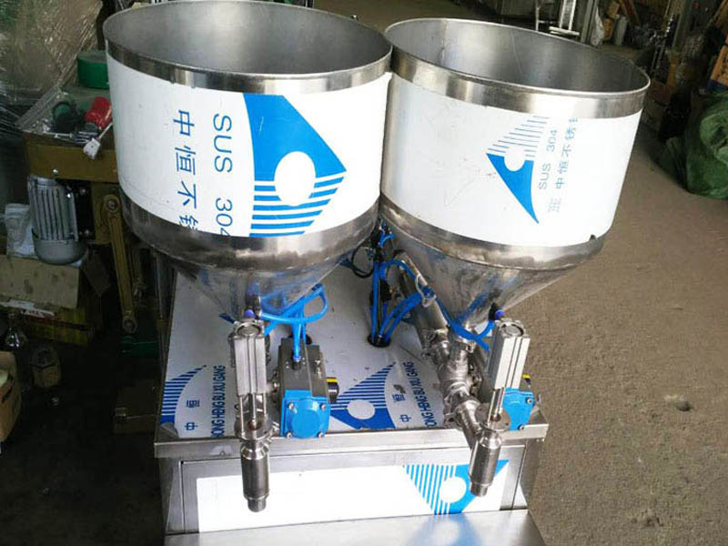 雙頭醬類灌裝機