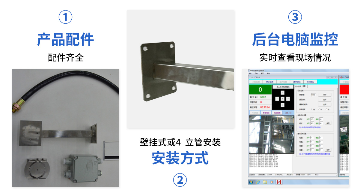 S350KS開(kāi)路式激光甲烷氣體檢測(cè)報(bào)警系統(tǒng)_05